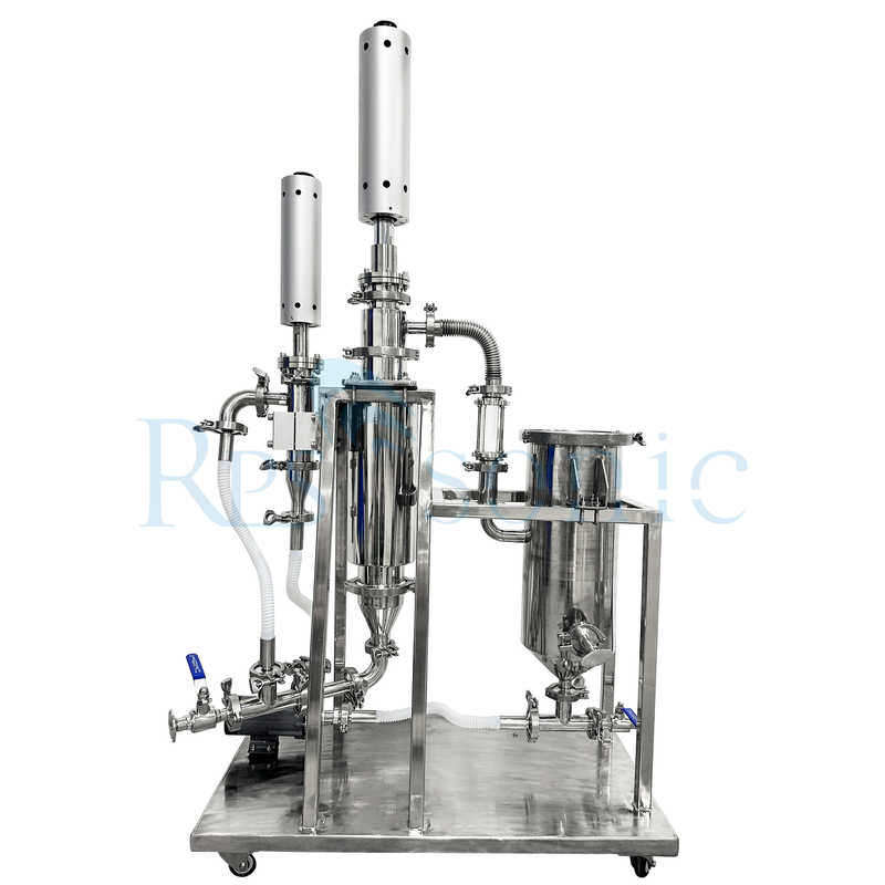 Máquina homogeneizadora ultrasónica digital Titanio en polvo Acero inoxidable 2L Capacidad máxima Cosméticos utilizados Detergente fresado