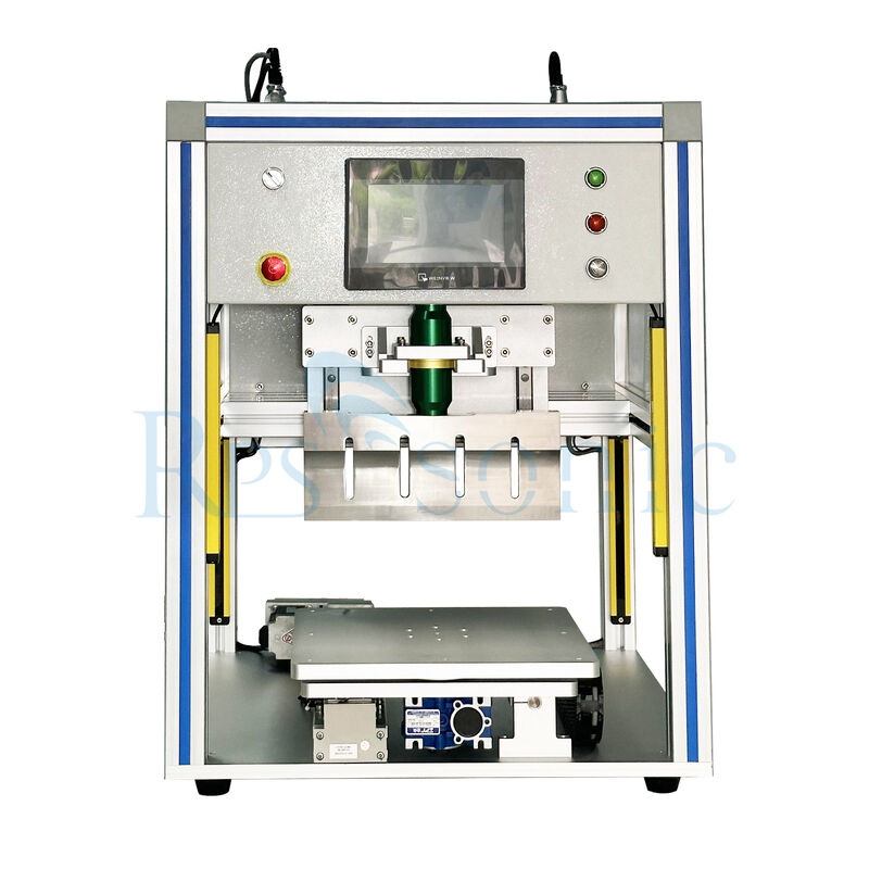 Sistema de corte de pasteles de ultrasonido semiautomático de alta eficiencia cuchillo ultrasónico para máquina de panadería
